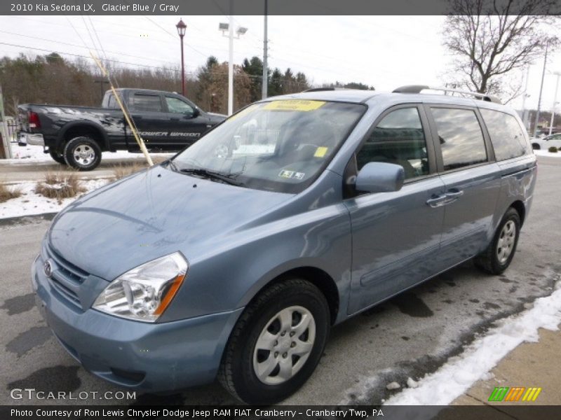 Glacier Blue / Gray 2010 Kia Sedona LX