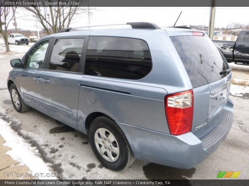 Glacier Blue / Gray 2010 Kia Sedona LX