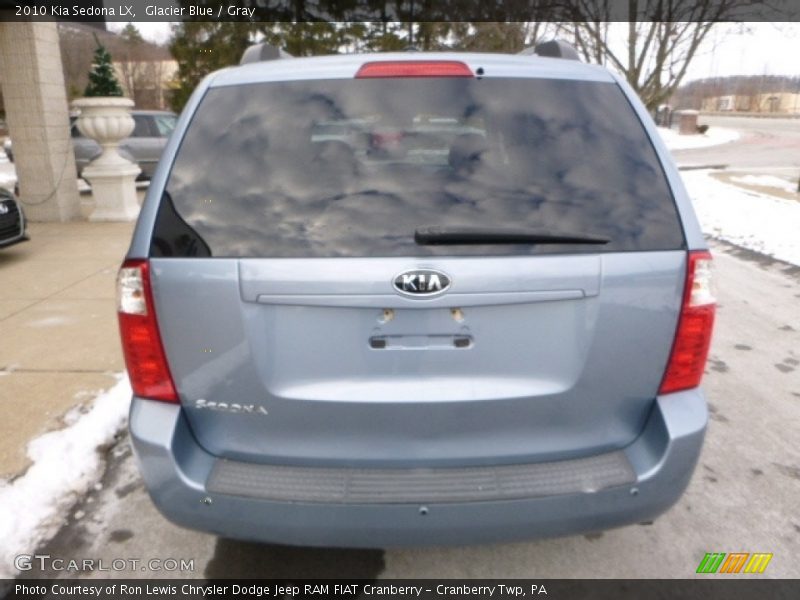 Glacier Blue / Gray 2010 Kia Sedona LX