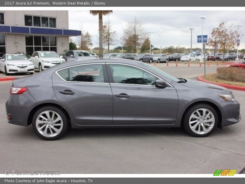 Modern Steel Metallic / Ebony 2017 Acura ILX Premium