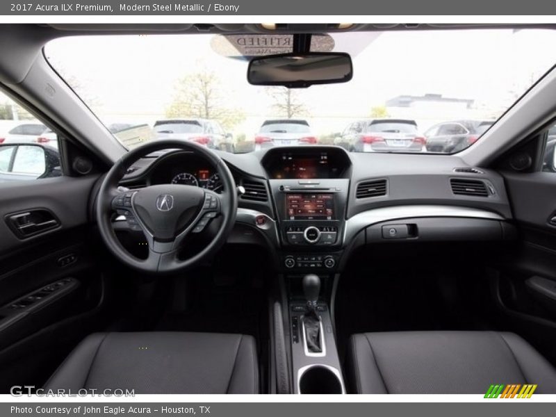 Modern Steel Metallic / Ebony 2017 Acura ILX Premium