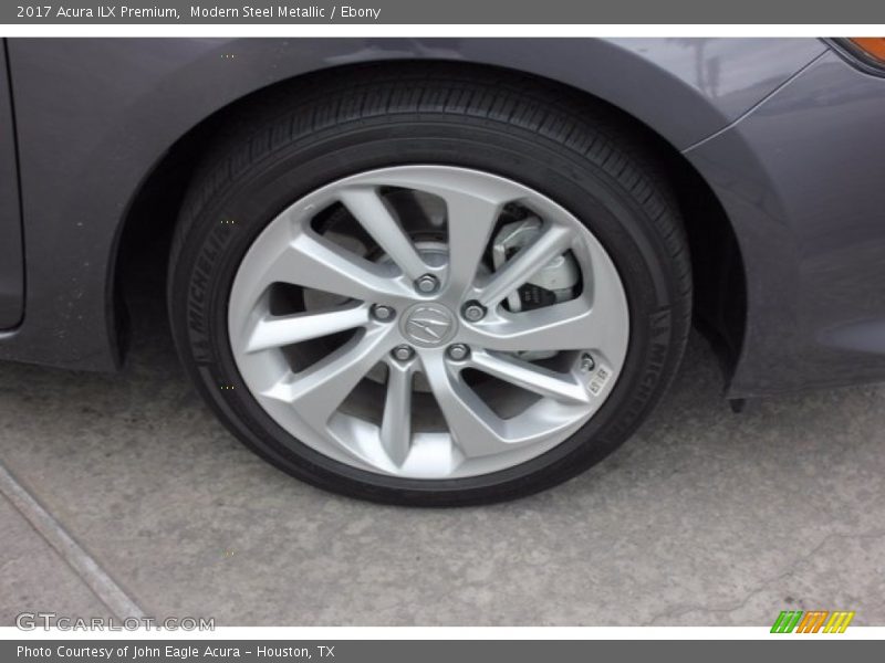 Modern Steel Metallic / Ebony 2017 Acura ILX Premium