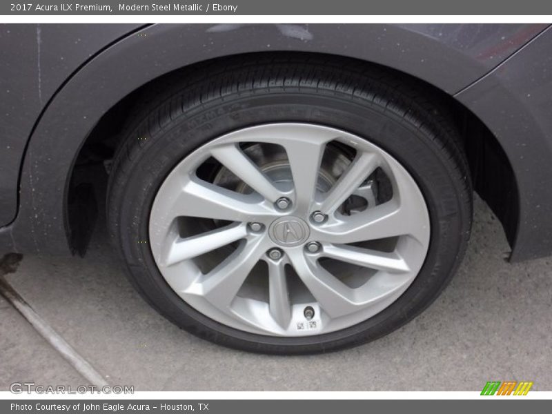 Modern Steel Metallic / Ebony 2017 Acura ILX Premium
