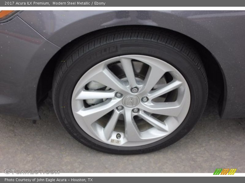 Modern Steel Metallic / Ebony 2017 Acura ILX Premium