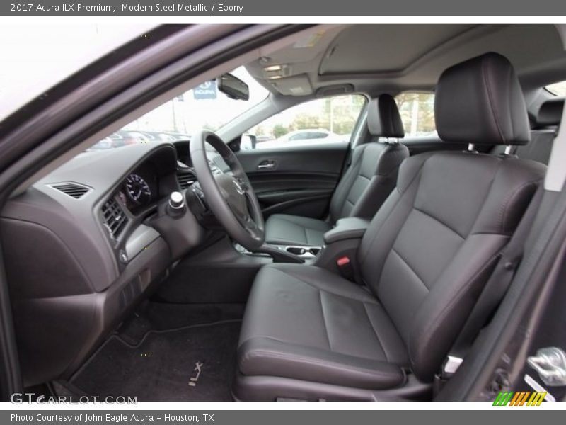 Modern Steel Metallic / Ebony 2017 Acura ILX Premium