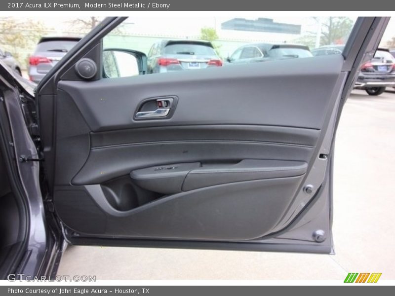 Modern Steel Metallic / Ebony 2017 Acura ILX Premium