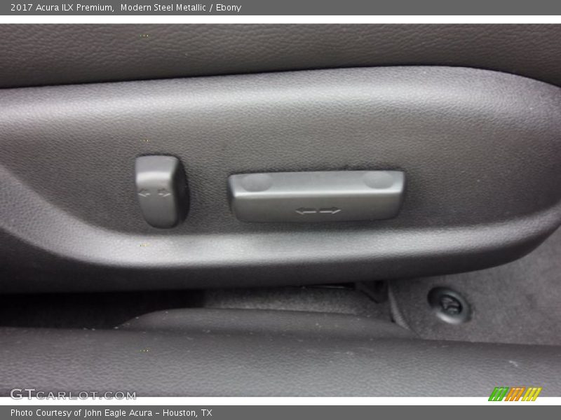 Modern Steel Metallic / Ebony 2017 Acura ILX Premium