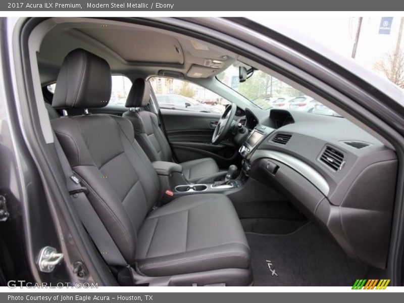 Modern Steel Metallic / Ebony 2017 Acura ILX Premium