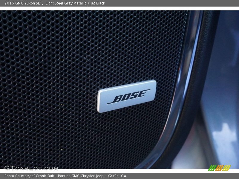 Light Steel Gray Metallic / Jet Black 2016 GMC Yukon SLT