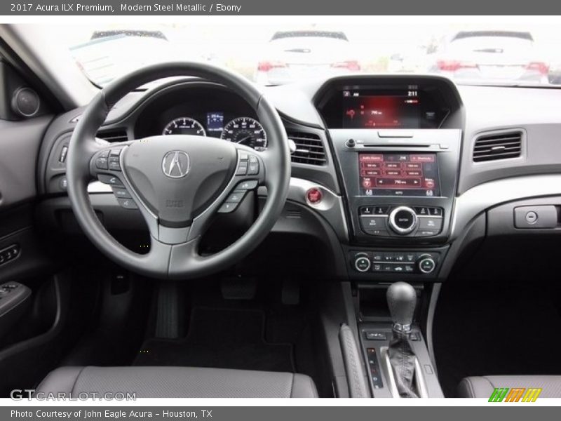 Modern Steel Metallic / Ebony 2017 Acura ILX Premium
