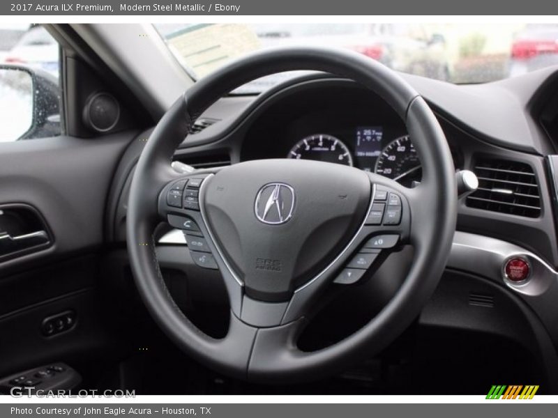 Modern Steel Metallic / Ebony 2017 Acura ILX Premium