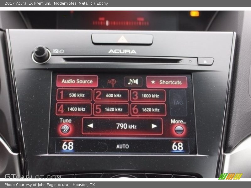 Modern Steel Metallic / Ebony 2017 Acura ILX Premium