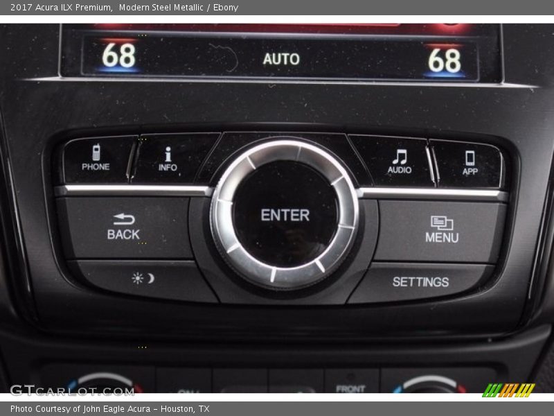 Modern Steel Metallic / Ebony 2017 Acura ILX Premium