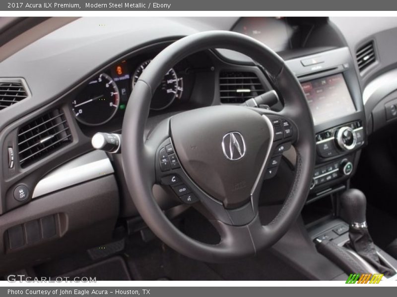 Modern Steel Metallic / Ebony 2017 Acura ILX Premium