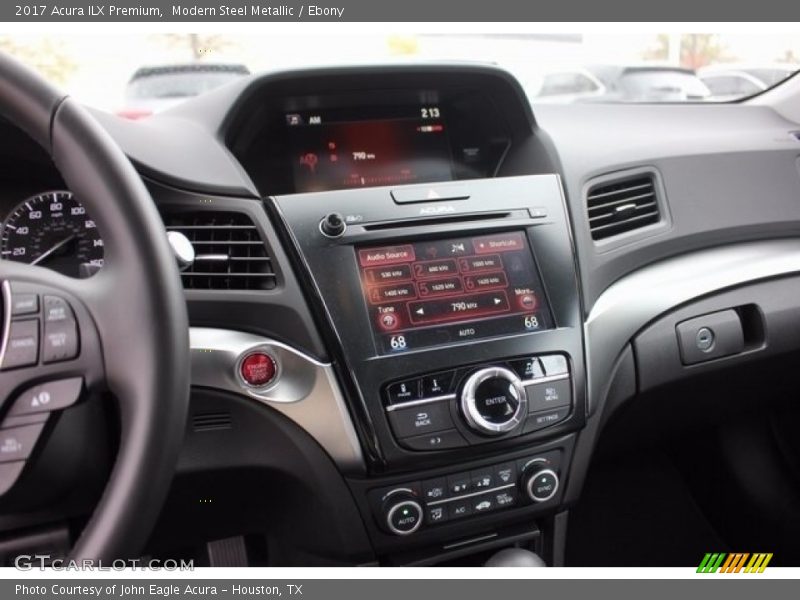 Modern Steel Metallic / Ebony 2017 Acura ILX Premium