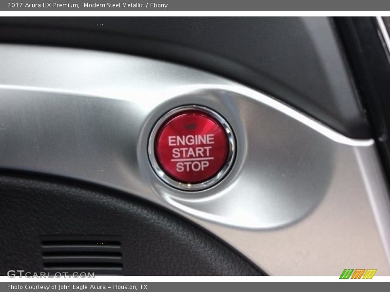 Modern Steel Metallic / Ebony 2017 Acura ILX Premium