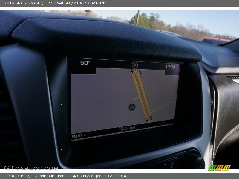 Light Steel Gray Metallic / Jet Black 2016 GMC Yukon SLT
