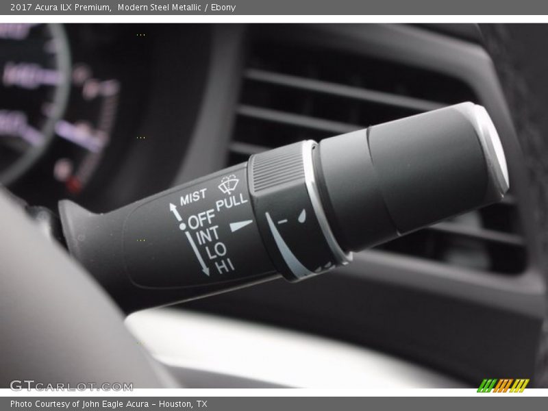 Modern Steel Metallic / Ebony 2017 Acura ILX Premium