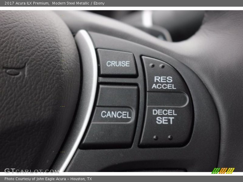 Modern Steel Metallic / Ebony 2017 Acura ILX Premium