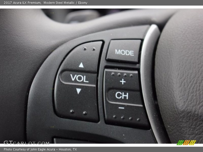Modern Steel Metallic / Ebony 2017 Acura ILX Premium