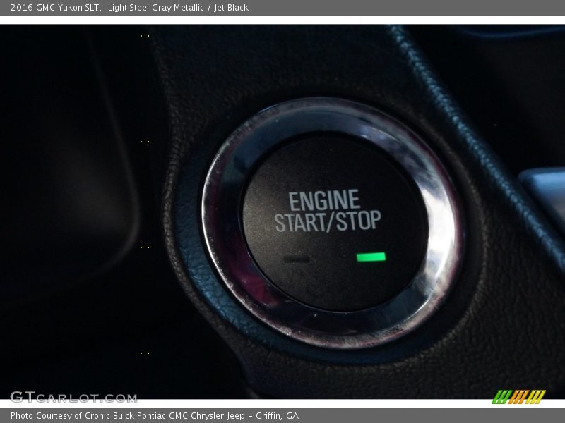 Light Steel Gray Metallic / Jet Black 2016 GMC Yukon SLT