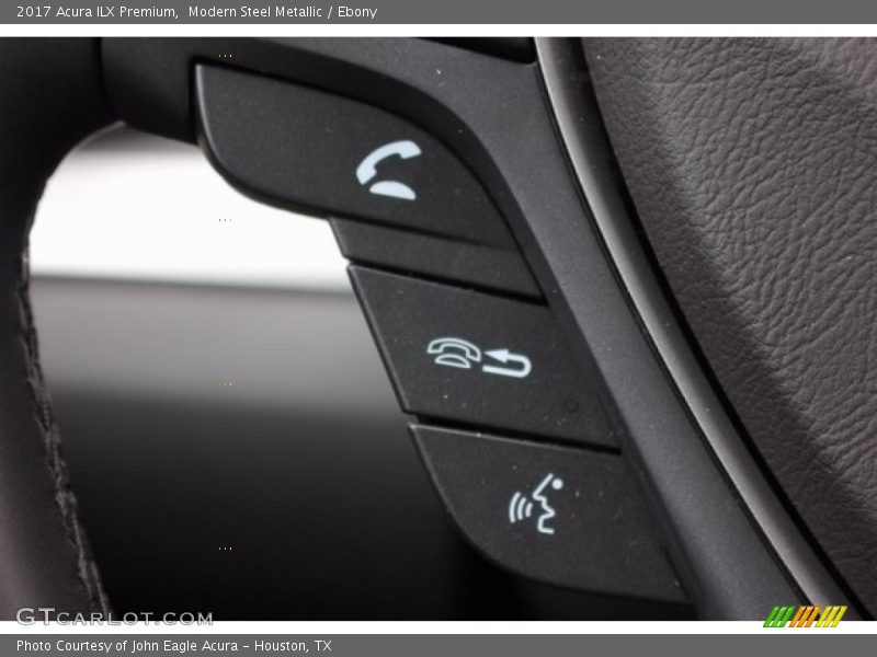 Modern Steel Metallic / Ebony 2017 Acura ILX Premium