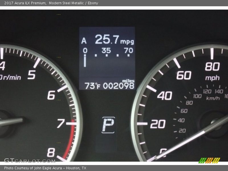Modern Steel Metallic / Ebony 2017 Acura ILX Premium