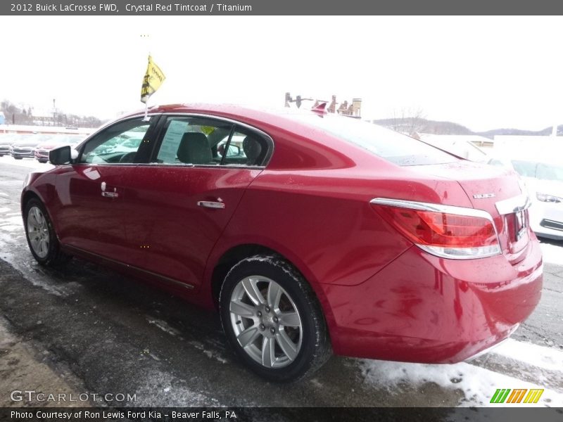 Crystal Red Tintcoat / Titanium 2012 Buick LaCrosse FWD