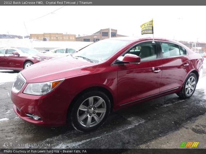 Crystal Red Tintcoat / Titanium 2012 Buick LaCrosse FWD