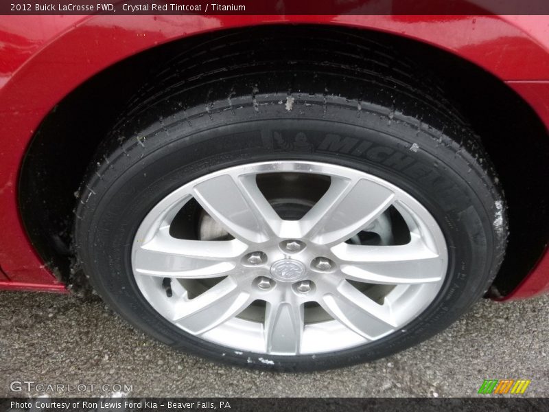 Crystal Red Tintcoat / Titanium 2012 Buick LaCrosse FWD