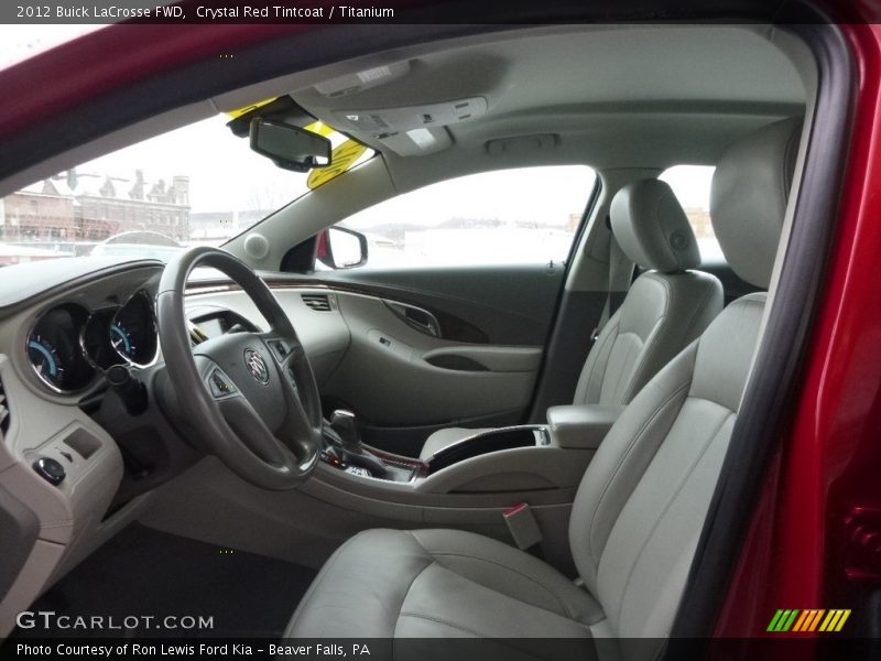 Crystal Red Tintcoat / Titanium 2012 Buick LaCrosse FWD