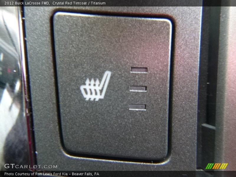 Crystal Red Tintcoat / Titanium 2012 Buick LaCrosse FWD