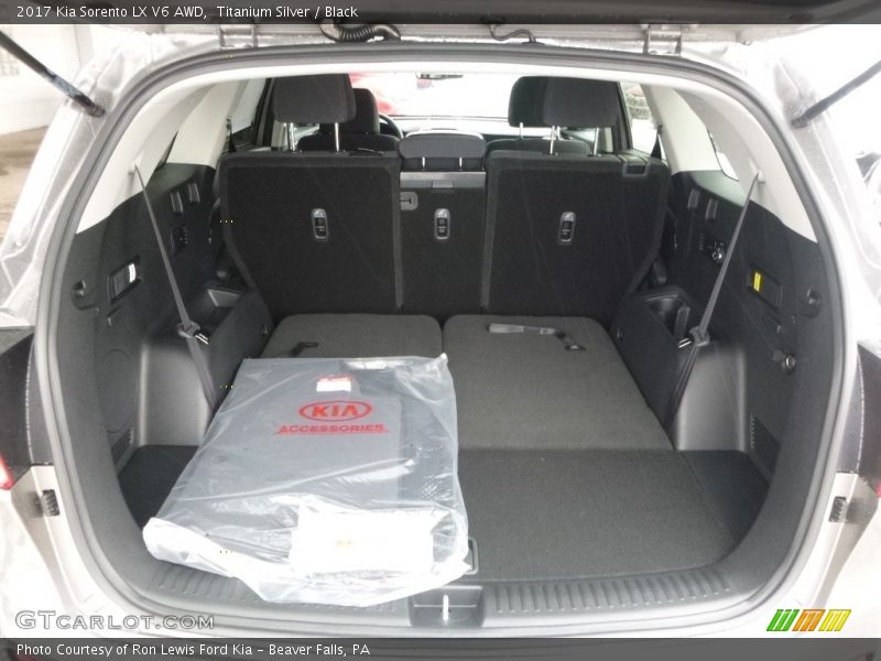Titanium Silver / Black 2017 Kia Sorento LX V6 AWD