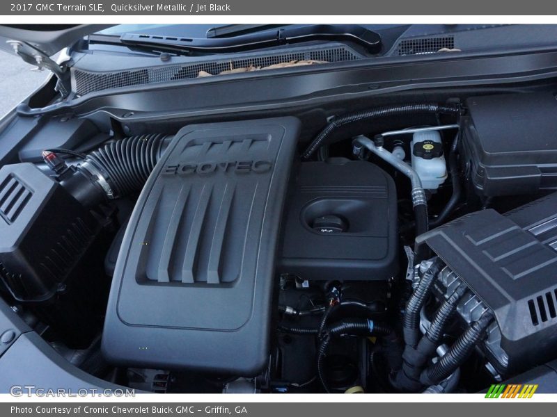 Quicksilver Metallic / Jet Black 2017 GMC Terrain SLE