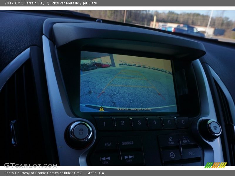 Quicksilver Metallic / Jet Black 2017 GMC Terrain SLE
