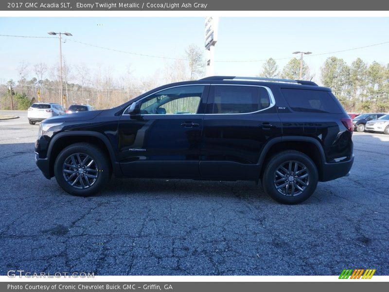 Ebony Twilight Metallic / Cocoa/Light Ash Gray 2017 GMC Acadia SLT