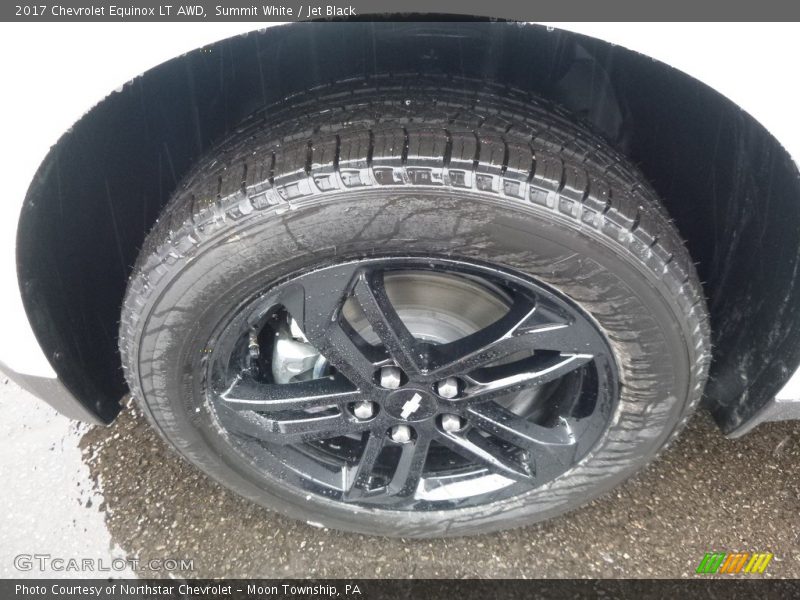Summit White / Jet Black 2017 Chevrolet Equinox LT AWD
