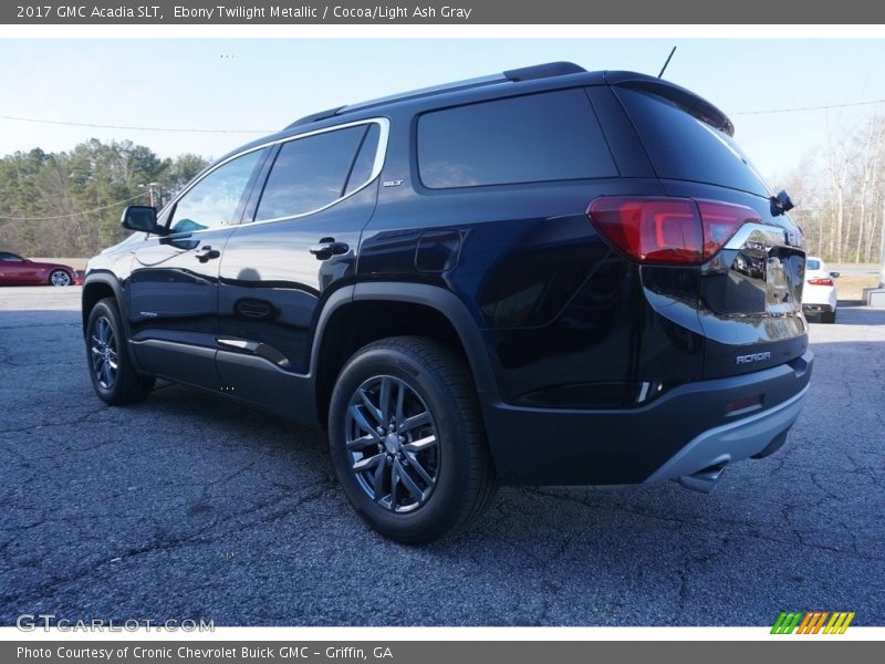Ebony Twilight Metallic / Cocoa/Light Ash Gray 2017 GMC Acadia SLT