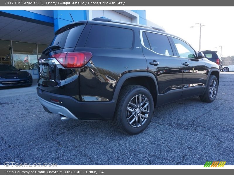 Ebony Twilight Metallic / Cocoa/Light Ash Gray 2017 GMC Acadia SLT