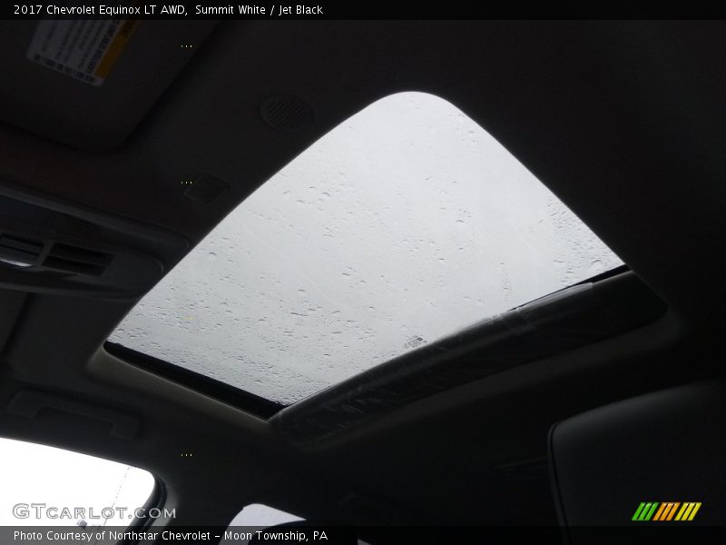Summit White / Jet Black 2017 Chevrolet Equinox LT AWD