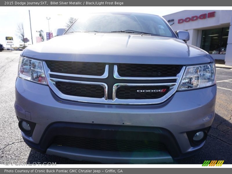 Billet Silver Metallic / Black/Light Frost Beige 2015 Dodge Journey SXT
