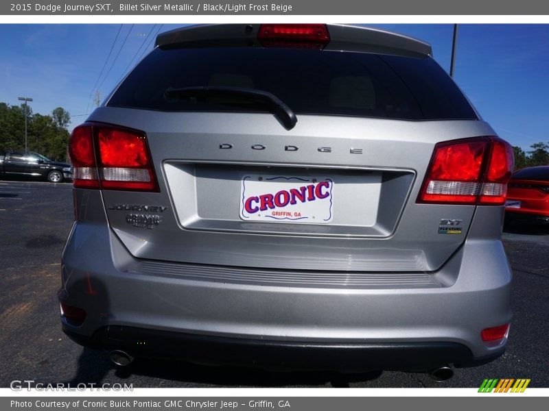 Billet Silver Metallic / Black/Light Frost Beige 2015 Dodge Journey SXT