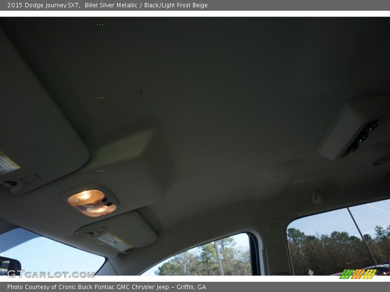 Billet Silver Metallic / Black/Light Frost Beige 2015 Dodge Journey SXT