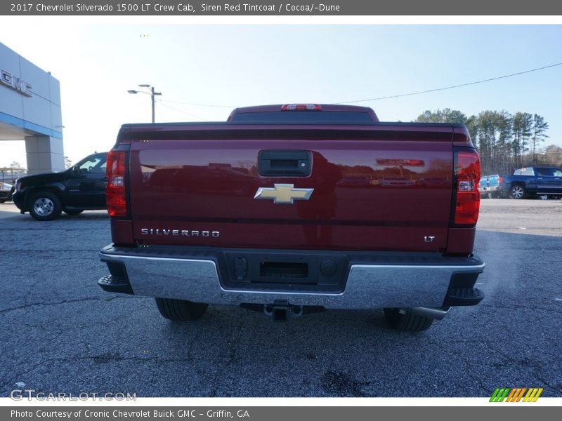 Siren Red Tintcoat / Cocoa/­Dune 2017 Chevrolet Silverado 1500 LT Crew Cab