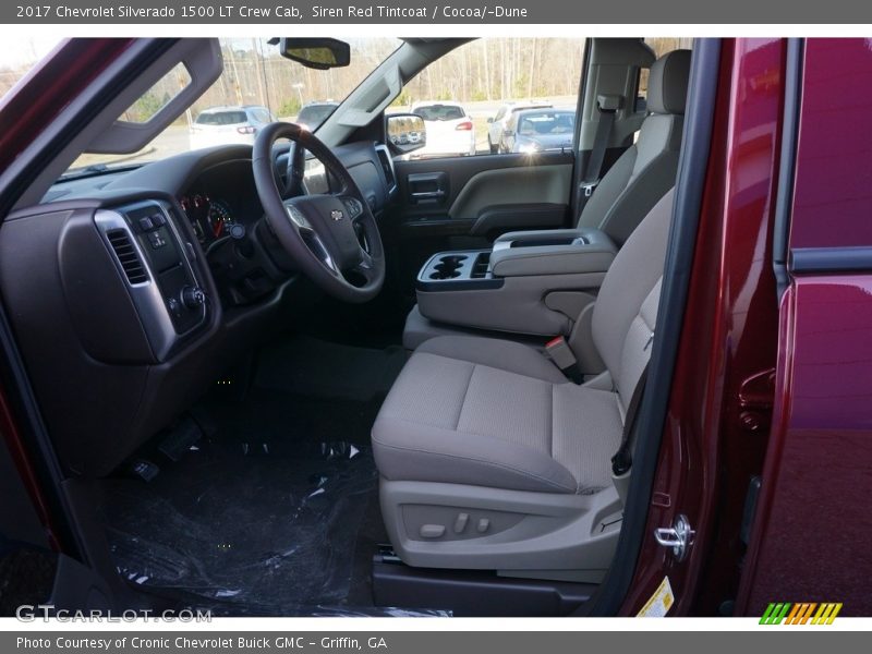 Siren Red Tintcoat / Cocoa/­Dune 2017 Chevrolet Silverado 1500 LT Crew Cab