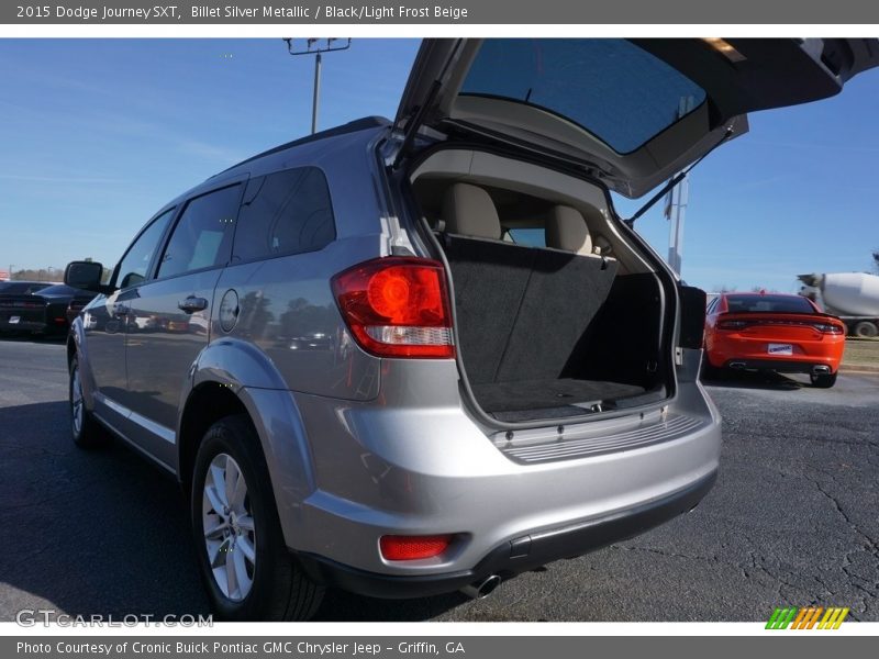 Billet Silver Metallic / Black/Light Frost Beige 2015 Dodge Journey SXT