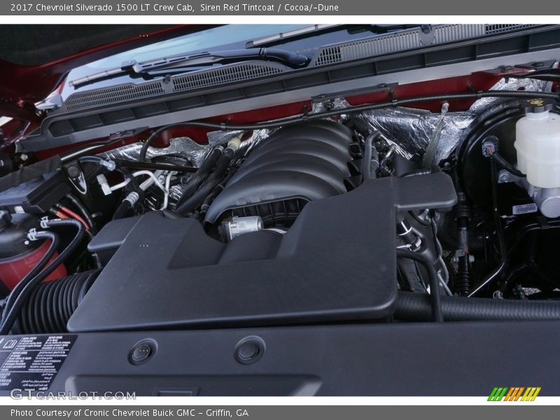 Siren Red Tintcoat / Cocoa/­Dune 2017 Chevrolet Silverado 1500 LT Crew Cab