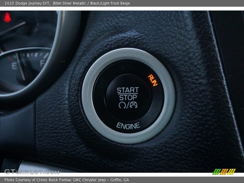 Billet Silver Metallic / Black/Light Frost Beige 2015 Dodge Journey SXT