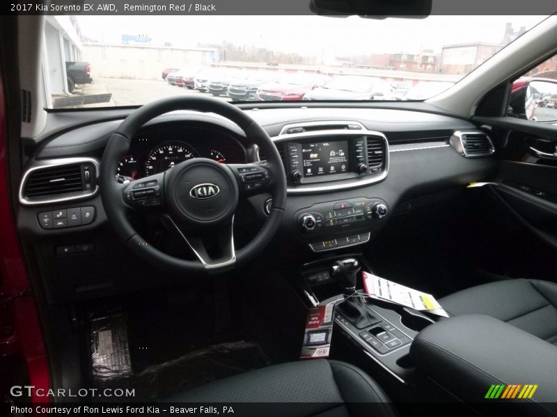 Remington Red / Black 2017 Kia Sorento EX AWD