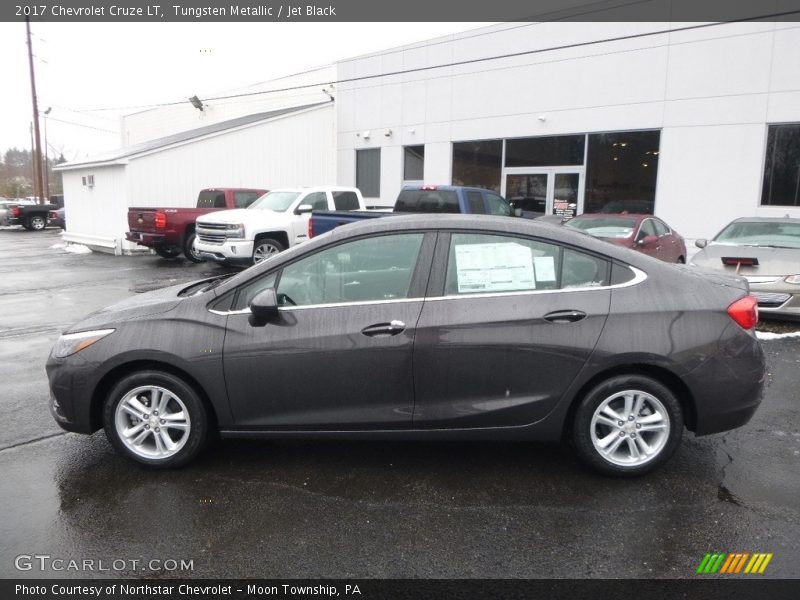 Tungsten Metallic / Jet Black 2017 Chevrolet Cruze LT
